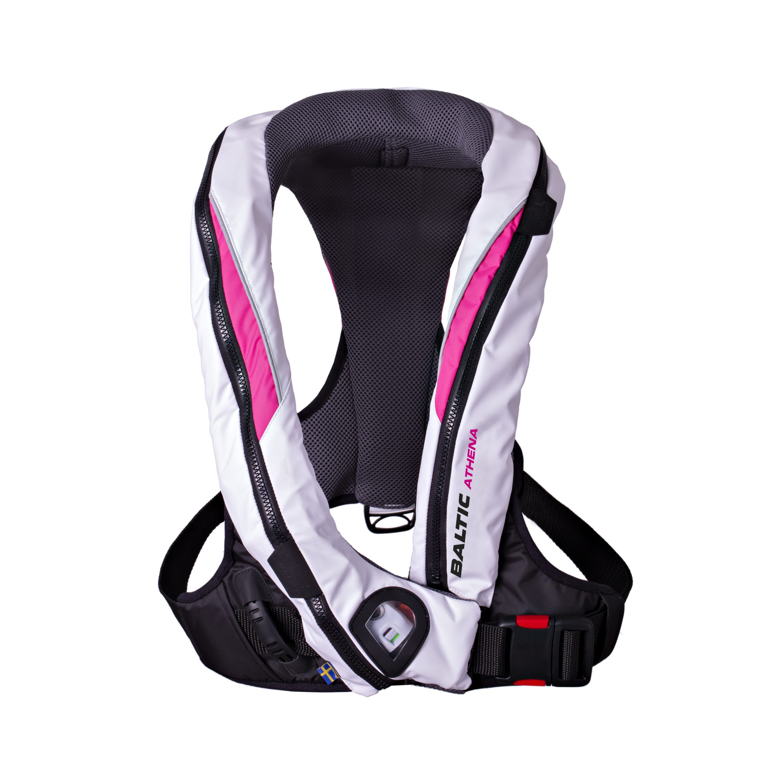 Baltic Athena, hvid/pink Damevest m/ harness